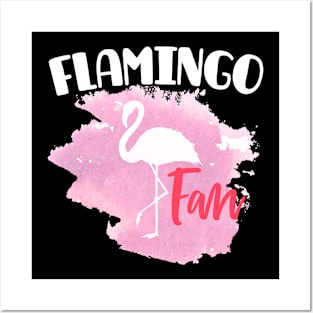 Flamingo Fan Art design product Posters and Art